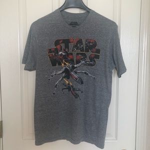 Star Wars Grey Men’s T-Shirt Sz M